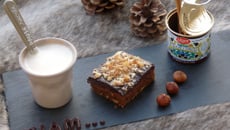 Pause sucrée chocolat /marron façon brownie