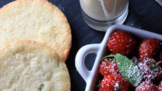 Sablés à la verveine