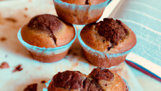 Muffins cœur de Nutella gourmands