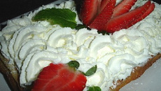 Gaufre de Bruxelles chantilly