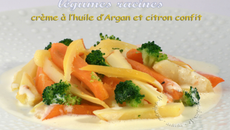 Légumes anciens à l'huile d'Argan et au citron confit