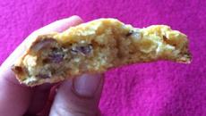 Cookies citrouille et noisettes