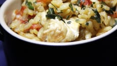 Risotto de poulet à l'italienne