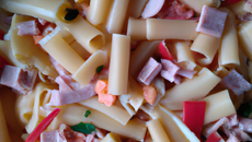 Pâtes au surimi maison