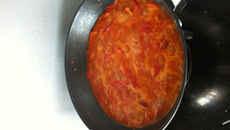 Poivrons à la tomate