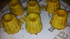 Cannelés lardons et carottes