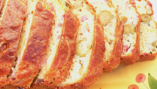 Cake classique aux olives et jambon