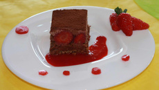 Mon royal chocolat aux fraises