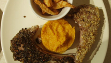 Duo de côtes d'agneau panées