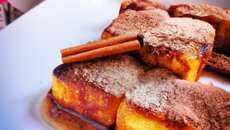 Pain perdu à la cannelle