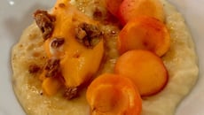 Crème catalane à l'abricot