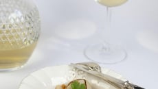 Haricots Tarbais tièdes et potiron, vinaigrette de persil  et Saint-Jacques rôties par Mamina