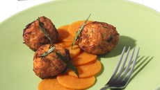 Dauphines de patates douces de Caroline du Nord Covington à l'estragon