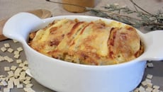 Croziflette au reblochon (tartiflette aux Crozets)