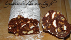 Saucisson au chocolat inratable