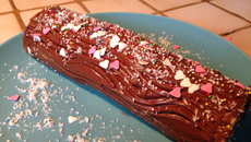 Roulé au Nutella ou bûche de Noël