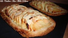 Semelle aux pommes et amandes effilées