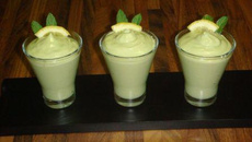 Crème dessert à l'avocat