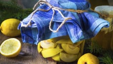 Citrons confits à l'huile d'olive