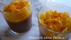 Verrine chocolat-orange