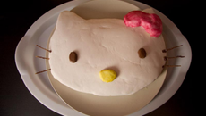 Gâteau Hello Kitty au yaourt