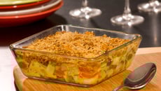 Gratin de légumes du soleil façon crumble