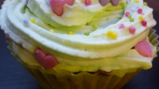 Cupcake citron vert