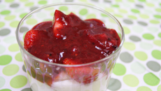 Fruits rouges et mascarpone