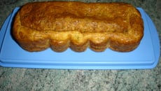 Cake au crabe et ciboulette