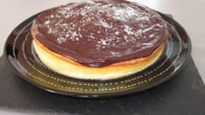 Flan coco et chocolat comme un bounty