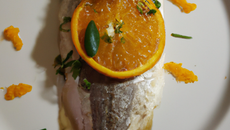 Dorade royale à l'orange