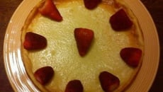 Cheescake allégé petit beurre fraise
