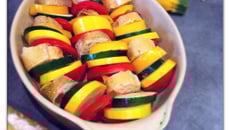 Gratin de légumes au pain