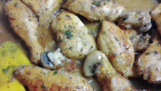 Poulet et son maroilles