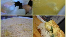 Gratin de poisson aux courgettes et curcuma