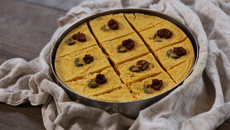 Hobaktteaok ou Gâteau Coréen au potiron