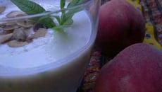 Smoothie Pêche verveine fraîche
