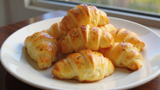 Croissant au saumon et boursin ail et fine herbes