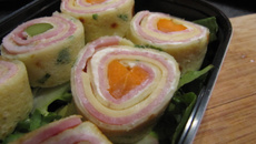 Crêpes salées façon makis