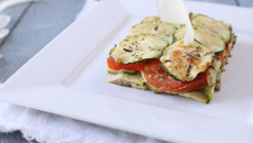 Tian provençal à la Moutarde et au parmesan