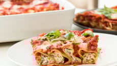 Cannellonis ricotta et épinards