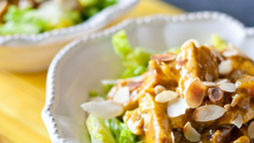Salade de poulet au curry