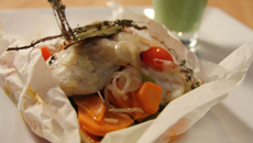 Papillottes du petit loup de mer