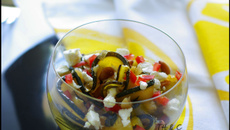 Courgettes à l'escabèche maison