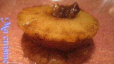 Palet à l'ananas vanillé