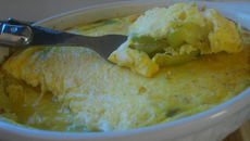 Flan léger aux courgettes