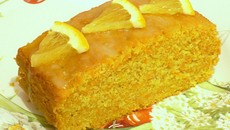 Cake aux carottes et au gingembre