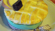 Petite tourte poire - chocolat