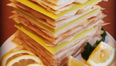 Mille feuilles au citron