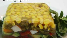 Aspic de légumes